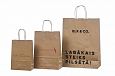ekologisk papperskasse med tvinnade handtag och logotyptryck | Bildgalleri - Ekologiska papperskas