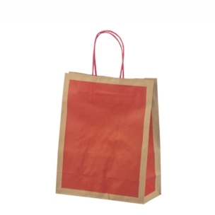 Punase kujundusega öko kinkekotid