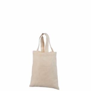 Loodusvalge A5 suurusega riidest kott