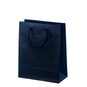 Musta värvi mati laminaadiga paberkotid